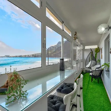 1St Line Sea View 3 Rooms Apartment In Tenerife 92M2 Bajamar  Esterno foto
