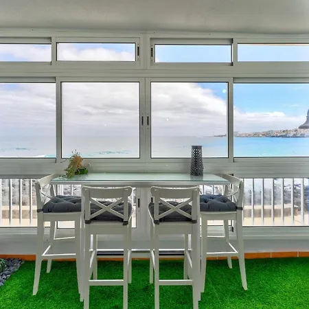 1St Line Sea View 3 Rooms Apartment In Tenerife 92M2 Bajamar  Esterno foto