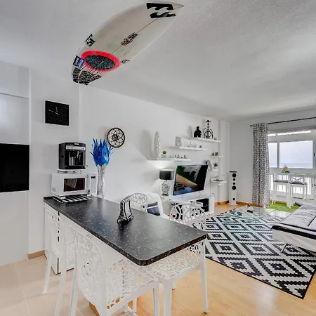 1St Line Sea View 3 Rooms Apartment In Tenerife 92M2 Bajamar  Esterno foto