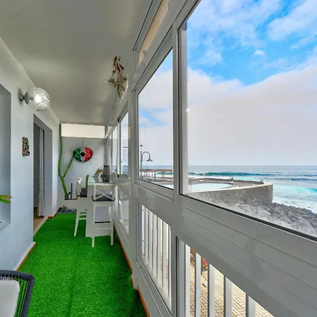 1St Line Sea View 3 Rooms Apartment In Tenerife 92M2 Bajamar  Esterno foto